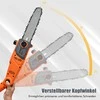 COSTWAY elektrinis teleskopinis grandininis pjūklas, 750 W, 212–286 cm, reguliuojama galvutė, GT4259DEDE