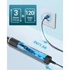 Coulax Pro soninis elektrinis dantų šepetėlis su 8 galvutėmis, 5 režimais, IPX7, M304
