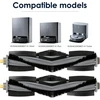 COWINORY ritininiai šepečiai ECOVACS DEEBOT X1, T10 ir T20 robotams, 4 vnt., X1/T10/T20/N20/T5/T8