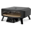 Cozze dujinis picos kepimo krosnis su sukamu šamotu, 8 kW, 43 cm, Juodas Edition, 90437