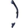 Cressi nardymo rinkinys su Tonga pelekiais, Tino kauke ir Scilla snorkeliu, grūdintas stiklas, Clear/Mėlyna Navy, L/XL