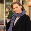 CS COSDDI termopuodelis 380 ml iš nerūdijančiojo plieno, sandarus Travel Mugs Žalias-A