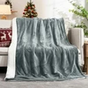 CURECURE elektrinė šildoma flanelinė antklodė 130 × 180 cm, 6 temperatūros lygiai, ETGL-HB1613EU-FL-QGR