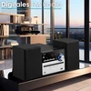 Muzikinis centras Cyberlux mini Hi-Fi stereo sistema su CD/MP3, FM radiju, USB ir LED ekranu 3120
