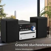 Muzikinis centras Cyberlux mini Hi-Fi stereo sistema su CD/MP3, FM radiju, USB ir LED ekranu 3120