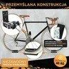Cyclistar sieninis dviračio laikiklis iš plieno lydinio, iki 40 kg, montuojamas vertikaliai