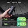 CYCPLUS elektrinė dviračio pompa 120 PSI, 2000 mAh, automatinis sustabdymas, A3 Mini