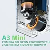 CYCPLUS elektrinė dviračio pompa 120 PSI, 2000 mAh, automatinis sustabdymas, A3 Mini