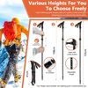 CYJJYZ sulankstomos reguliuojamos trekingo ir nordic walking lazdos, aliuminio, 108-135 cm, 2 vnt.
