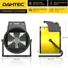 DAHTEC elektrinis ventiliatorinis šildytuvas 9000 W su PTC elementu BGP1506-09