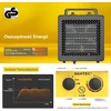 DAHTEC keraminis ventiliatorinis šildytuvas 3000 W su termostatu BGP2305-30