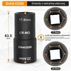DAKCOS smūginė dvipusė galvutė ratų veržlėms 17,5/22,5 mm, 1/2 col., KSS03