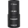 DAKCOS smūginė dvipusė galvutė ratų veržlėms 17,5/22,5 mm, 1/2 col., KSS03