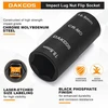 DAKCOS smūginė galvutė ratų veržlėms 18,5–19,5 mm, 1/2 col., KSS01