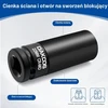 DAKCOS smūginė galvutė ratų veržlėms 22 mm, 1/2 col., 85 mm KSS22