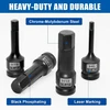 DAKCOS smūginių šešiakampių galvučių rinkinys 1/2 col., 5–19 mm, KTS-H-NEW