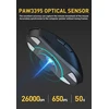 DAREU belaidė optinė žaidimų pelė 4 kHz, 26 000 DPI, 55 g A950 PRO-BK