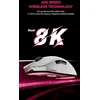 DAREU belaidė žaidimų pelė 30 000 DPI, 8K, įkrovimo stotelė AE6 PRO-BK