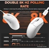 DAREU belaidė žaidimų pelė A950 WING, 30 000 DPI, 8K Hz, 35 g