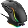 DAREU belaidė žaidimų pelė su įkrovimo stotele RGB, 12000 DPI, 1000 Hz A950-BK