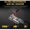 DAREU belaidė žaidimų pelė su įkrovimo stotele RGB, 12000 DPI, 1000 Hz A950-BK
