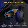 DAREU belaidė žaidimų pelė su įkrovimo stotele RGB, 12000 DPI, 1000 Hz A950-BK