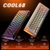 DAREU laidinė žaidimų klaviatūra su magnetiniais jungikliais 8000 Hz COOL68-OR