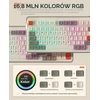 DAREU mechaninė belaidė klaviatūra su skaitmeniniu bloku, RGB, EK98 PRO-BG-D