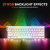 DAREU mechaninė žaidimų klaviatūra 60% su magnetiniais jungikliais, 8000 Hz, COOL60-WH
