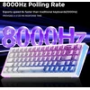 DAREU mechaninė žaidimų klaviatūra 65 %, 68 klavišai, Hall Effect, 8000 Hz, COOL68-AU