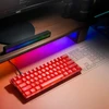 DAREU žaidimų klaviatūra su Hall efekto jungikliais, 8 kHz, 61 klavišas, COOL60-RD
