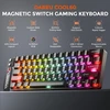DAREU žaidimų klaviatūra su magnetiniais jungikliais, 60 %, 8 kHz, RGB, COOL60-BK