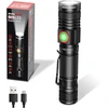 DARKBEAM LED žibintuvėlis, 2000 lm, įkraunamas USB-C, vandeniui atsparus, aliuminis, A300
