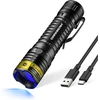 DARKBEAM UV LED žibintuvėlis 365nm, 10 W, USB-C, filtruota šviesa, įkraunamas, V82
