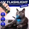 DARKBEAM UV LED žibintuvėlis 365nm, 10 W, USB-C, filtruota šviesa, įkraunamas, V82