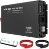 DATOUBOSS automobilinis grynosios sinusoidės įtampos keitiklis 12 V į 230 V, 3000 W, 12V 3000W EU