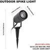 DAWALIGHT lauko LED šviestuvas su smaigaliu, GU10, IP65, 6 W, 3000 K, 4 vnt. rinkinys, ex049