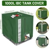 DBREAKS IBC talpos apsauginis uždangalas 1000 l nuo UV, vandenį atstumianti 210D Oxford su užtrauktuku