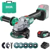 DCA akumuliatorinis kampinis šlifuoklis 20 V, Ø125 mm, 630 W, 4,0 Ah akumuliatorius, ADSM06-125
