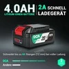 DCA akumuliatorinis kampinis šlifuoklis 20 V, Ø125 mm, 630 W, 4,0 Ah akumuliatorius, ADSM06-125