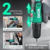 DCA smūginis akumuliatorinis gręžtuvas-suktuvas 20 V, 40 Nm, 13 mm ADJZ2035i13(ADW-DE01)