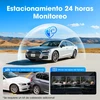 ddpai automobilinė kamera MINI Pro 4K su 64 GB kortele, Wi-Fi 6 ir 360° objektyvu