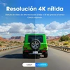 ddpai automobilinė kamera MINI Pro 4K su 64 GB kortele, Wi-Fi 6 ir 360° objektyvu