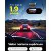 DDPAI automobilinė vaizdo kamera N2 Dual, priekinė ir galinė, 2,5K/1080p, Wi-Fi