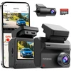 ddpai automobilinis vaizdo registratorius Z50 Pro 4K + 1080p su GPS ir Wi-Fi 6