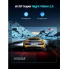 ddpai automobilinis vaizdo registratorius Z50 Pro 4K + 1080p su GPS ir Wi-Fi 6