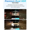 DDPAI automobilinis vaizdo registratorius Z60 Pro, 4K + 1080p, STARVIS 2, Wi-Fi, GPS