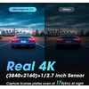 DDPAI automobilinis vaizdo registratorius Z60 su priekine ir galine kamera, 4K/1080p, Wi-Fi 6
