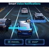 ddpai dviejų kanalų automobilinė vaizdo kamera N5 Dual 4K ir 1080p su GPS
