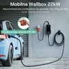 Deaccessories dé Mobilus elektromobilių įkroviklis 22 kW, su programėle
